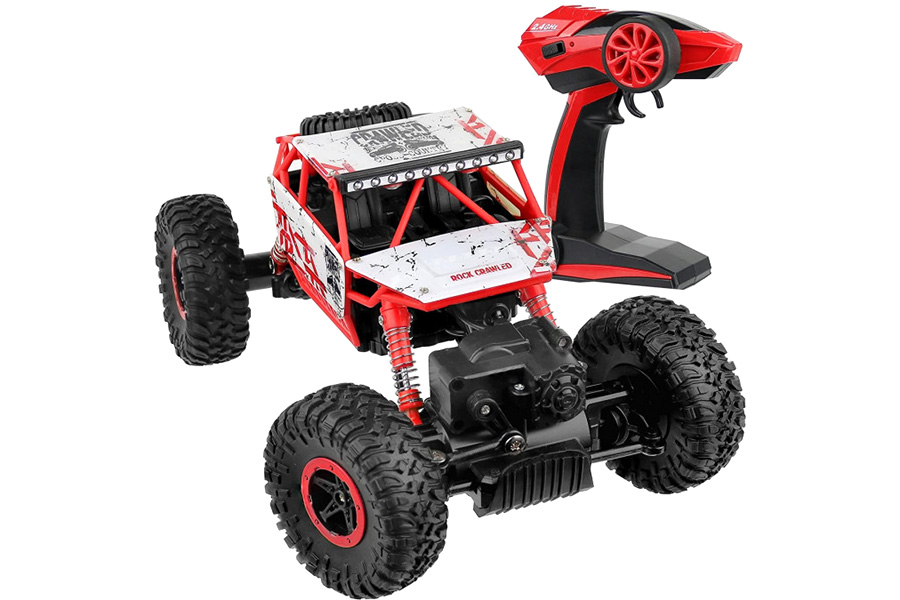 Radiostyrda bilar - 1:18 - Crawler Rock Through Red - 2,4Ghz - RTR