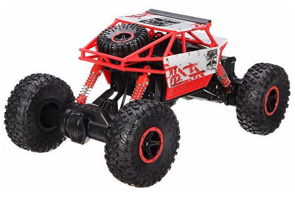 Radiostyrda bilar - 1:18 - Crawler Rock Through Red - 2,4Ghz - RTR