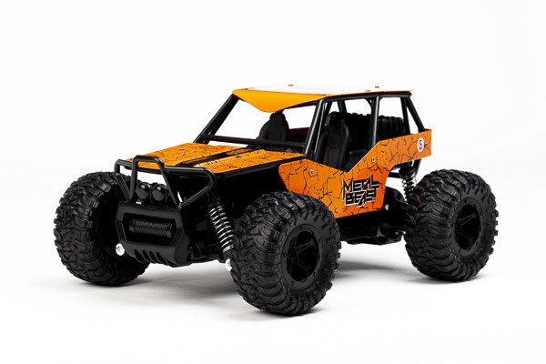 Radiostyrd bil - Metall Beast Orange - 2,4Ghz - 1:16 - RTR