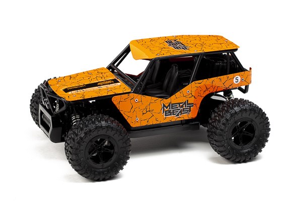 Radiostyrd bil - Metall Beast Orange - 2,4Ghz - 1:16 - RTR