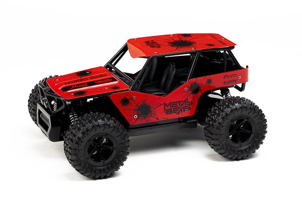 Radiostyrd bil - Metall Beast Röd - 2,4Ghz - 1:16 - RTR