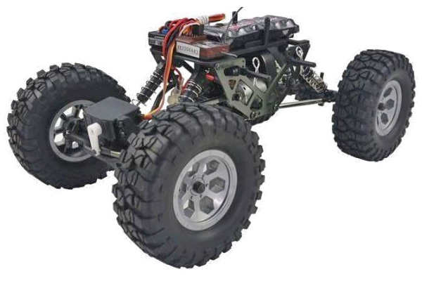 Demo - Radiostyrda bilar - 1:16 - Bounder Crawler 16 - Blue - 2,4Ghz - RTR