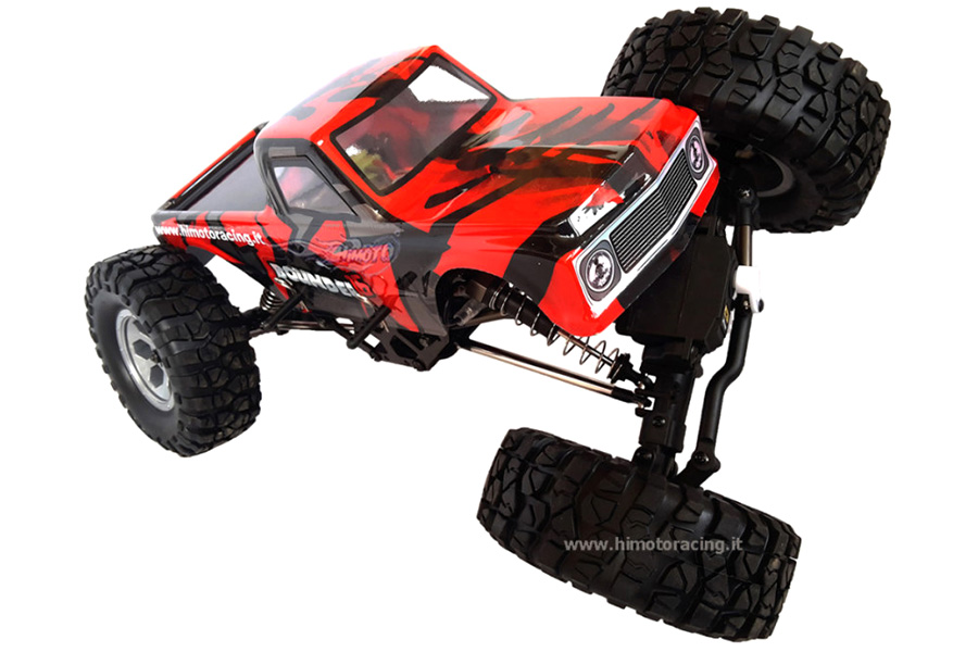 Radiostyrda bilar - 1:16 - Bounder Crawler 16 - Yellow - 2,4Ghz - RTR