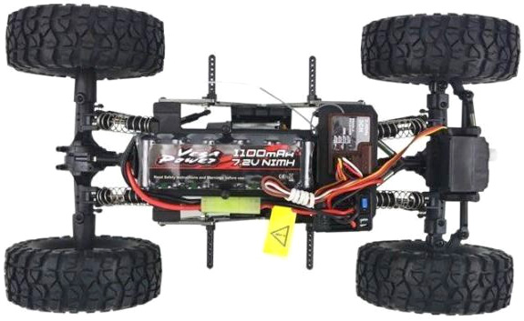 Radiostyrda bilar - 1:16 - Bounder Crawler 16 - Yellow - 2,4Ghz - RTR