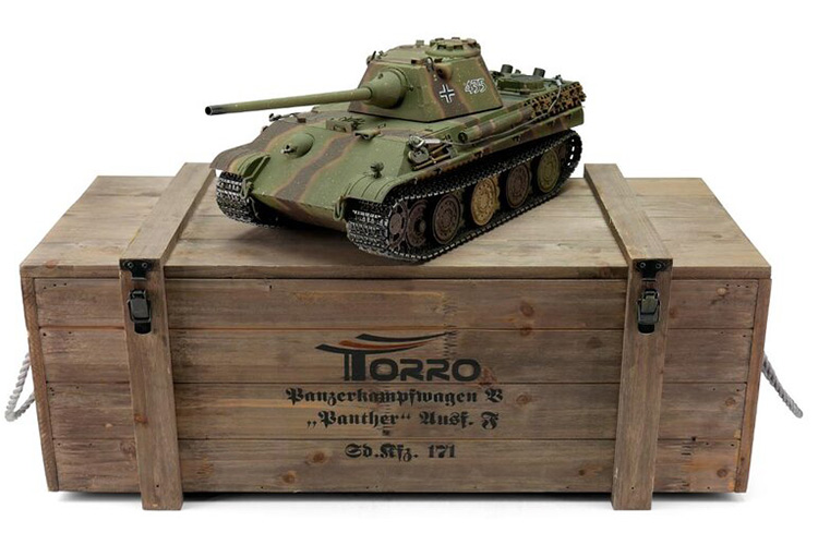 1:16 - Panther F Camo - Torro Pro IR Servo - 2,4Ghz - RTR