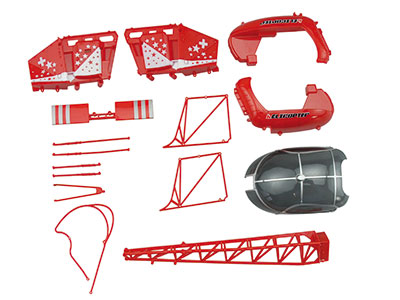 RC Radiostyrt Fuselage Set LAMA