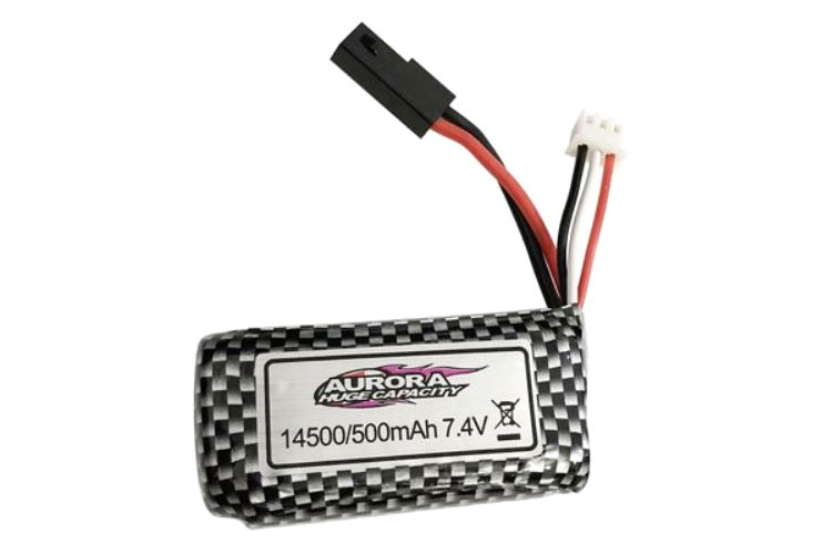 RC Radiostyrt Batteri - 7,4V 500mAh LiIon - XLH-9135-BAT