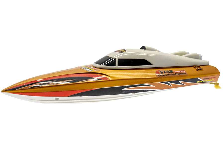 RC båt - Star Speed Boat - Guld - 2,4Ghz - RTR