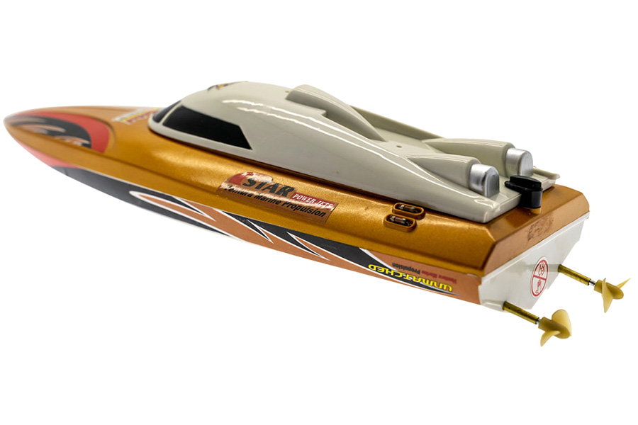 Demo - RC båt - Star Speed Boat - Guld - 2,4Ghz - RTR