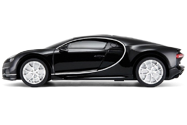 Radiostyrd bil - 1:24 - Bugatti Chiron - Svart - RTR