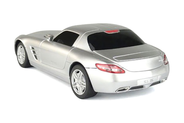 Radiostyrd bil - 1:24 - Mercedes-Benz SLS AMG - Silver - RTR