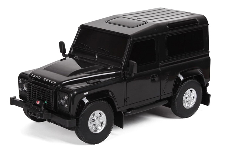 Radiostyrd bil - 1:24 - Land Rover - Svart - RTR