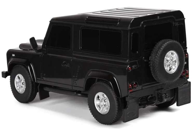 Radiostyrd bil - 1:24 - Land Rover - Svart - RTR