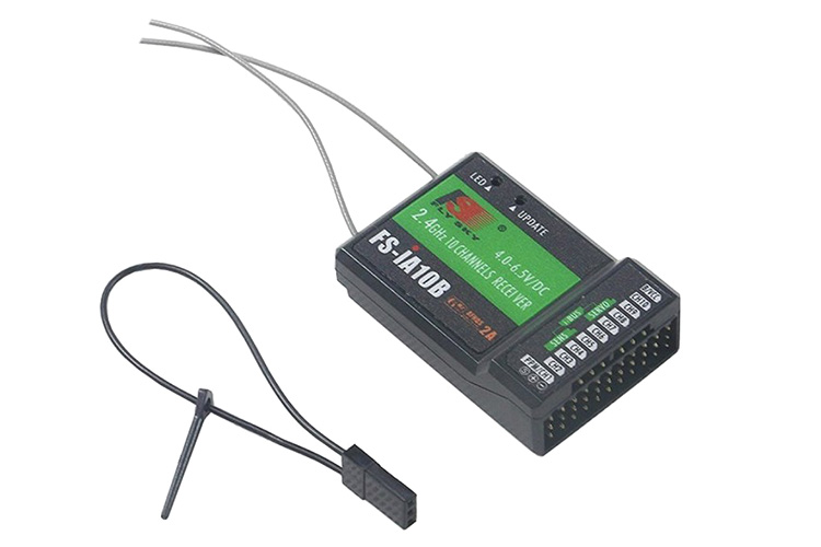 Sändarpaket - 10CH 2,4Ghz - FlySky FS-I6X + IA10B