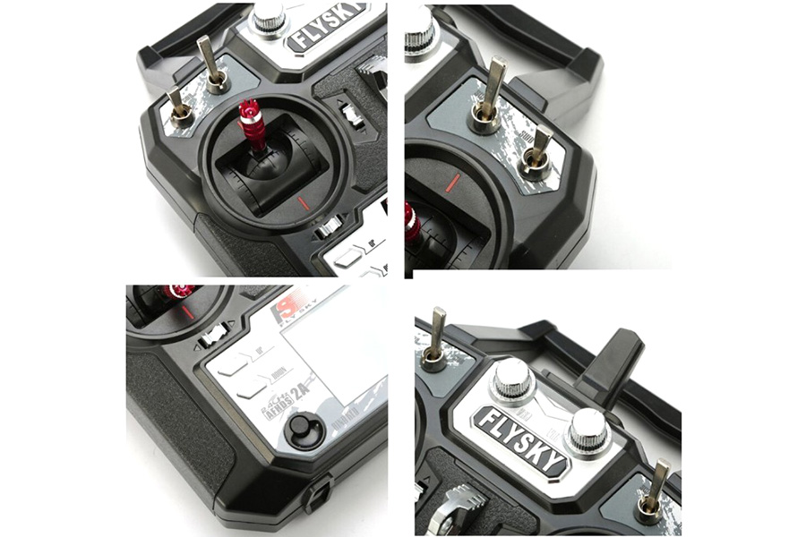 Sändarpaket - 10CH 2,4Ghz - FlySky FS-I6X + IA10B