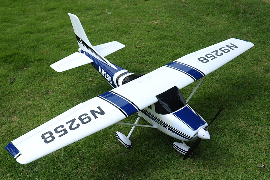 Flygplan - Air Trainer 1410 BL 2,4Ghz - EPO - 4ch - Blå - ARF