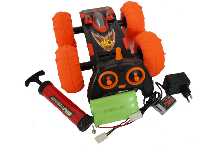 Radiostyrd bil - 1:10 - Surmount Stunt - Orange - 2,4Ghz - RTR