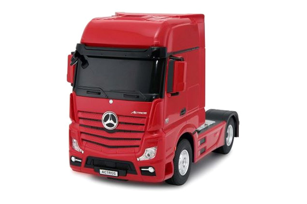 Rc lastbil - Mercedes-Benz Actros Mercedes-AMG GT - Röd - 2,4Ghz - 1:24 - RTR