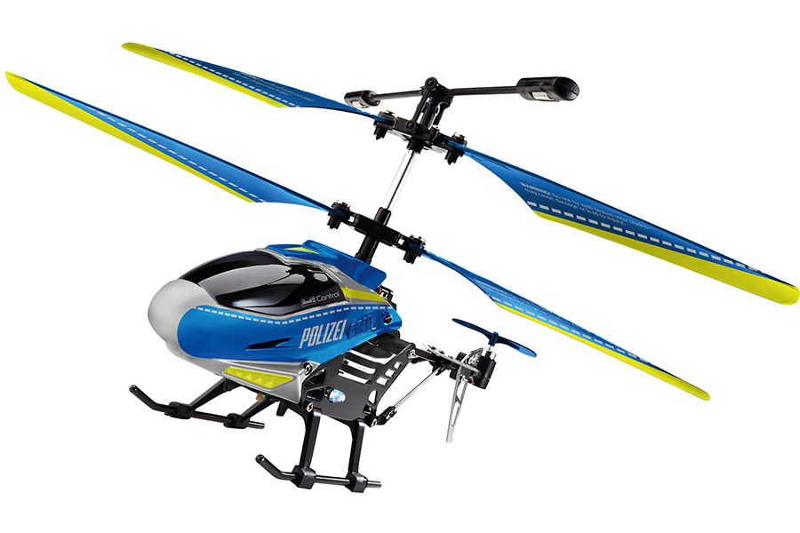 Radiostyrd helikopter - Polishelikopter - 2,4Ghz - 3,5ch - RTF