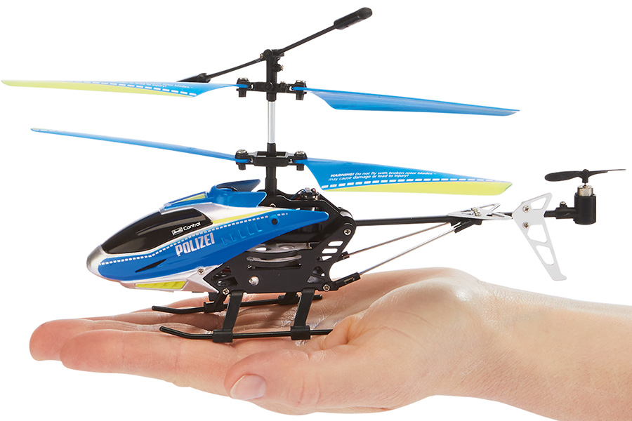 Radiostyrd helikopter - Polishelikopter - 2,4Ghz - 3,5ch - RTF