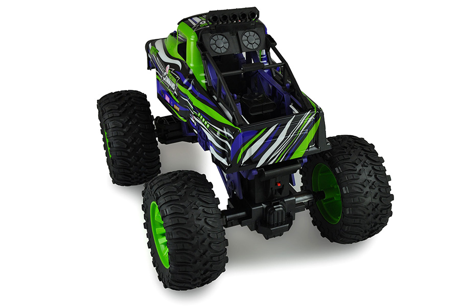 Radiostyrd bil - 1:10 - Green Command Big Monstertruck - RTR