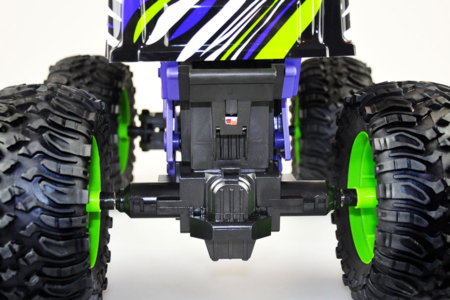 Radiostyrd bil - 1:10 - Green Command Big Monstertruck - RTR