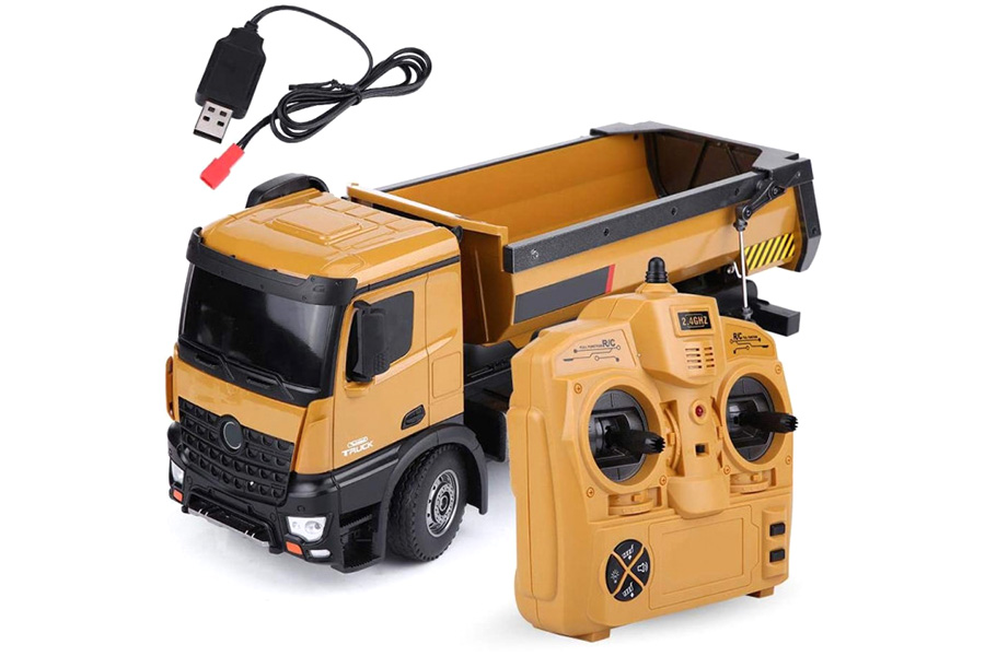 Radiostyrt arbetsfordon - 1:14 Huina RC Dumper - 2,4Ghz - RTR