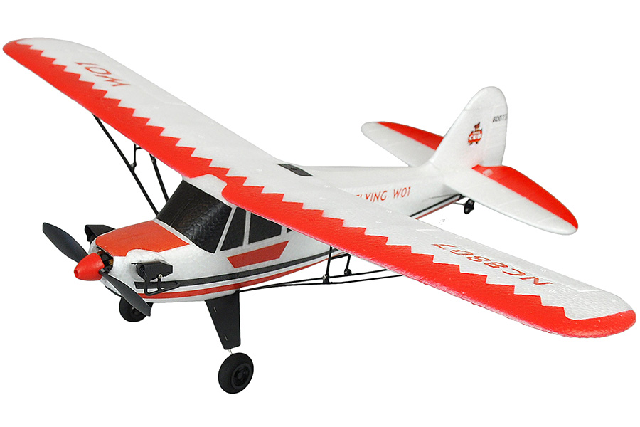 RC Flygplan - Piper J-3 Cub - 2,4Ghz - 3ch - RTF