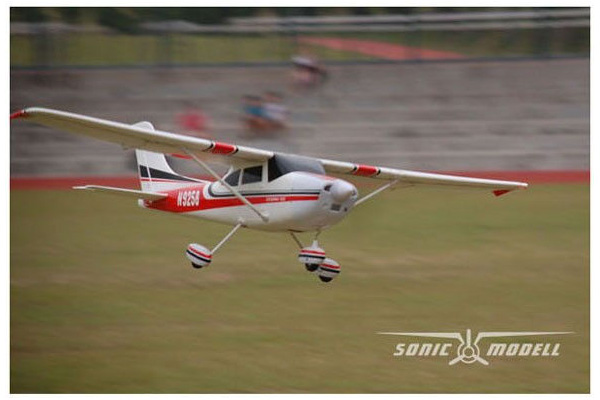 Flygplan - Cessna 182 SkyLane V1 BL 2,4Ghz - EPO - 4ch - Rd - RTF