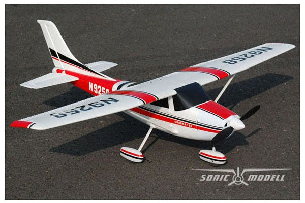 Flygplan - Cessna 182 SkyLane V1 BL 2,4Ghz - EPO - 4ch - Rd - RTF