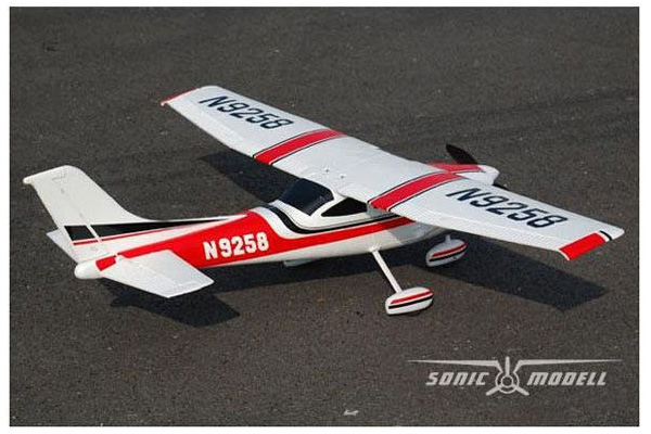 Flygplan - Cessna 182 SkyLane V1 BL 2,4Ghz - EPO - 4ch - Rd - RTF