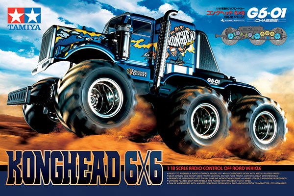 RC Assembly kit - 1:18 - Konghead 6x6 (GC-01) - Tamiya