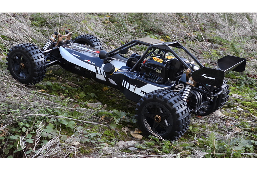 RC Bensin buggy - 1:5 - Pitbull X Evolution - 2WD - 2,4GHz - RTR