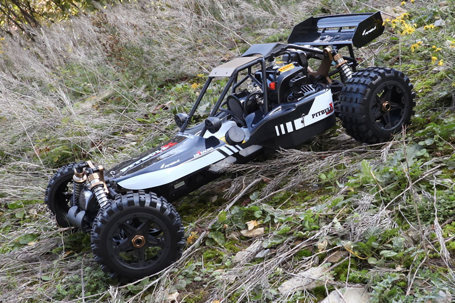 RC Bensin buggy - 1:5 - Pitbull X Evolution - 2WD - 2,4GHz - RTR