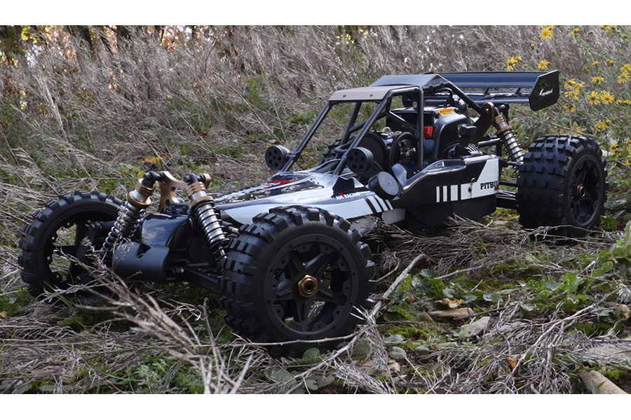 RC Bensin buggy - 1:5 - Pitbull X Evolution - 2WD - 2,4GHz - RTR