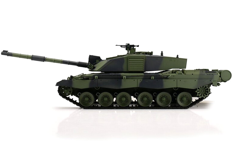 Rc stridsvagn - 1:16 - Challenger 2 Camo Met. Upg. - 2,4Ghz - BB+IR - RTR