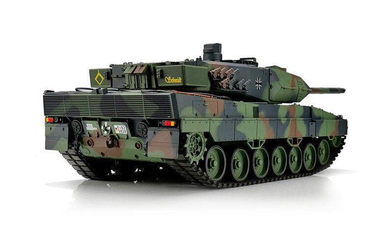 Radiostyrd stridsvagn - 1:16 - Leopard 2 A6 V6 - 2,4Ghz - BB+IR - RTR