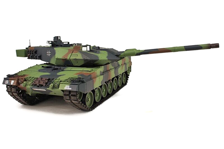 Radiostyrd stridsvagn - 1:16 - Leopard 2 A6 V6 - 2,4Ghz - BB+IR - RTR