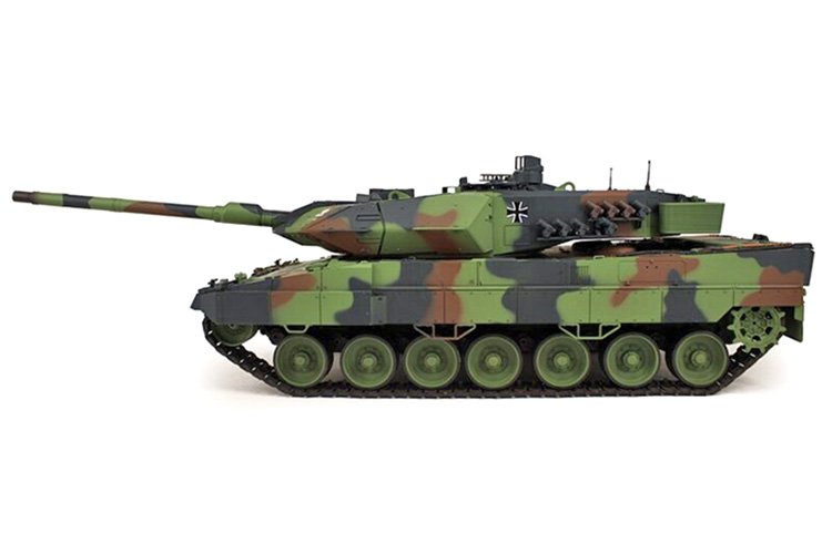 Radiostyrd stridsvagn - 1:16 - Leopard 2 A6 V6 - 2,4Ghz - BB+IR - RTR