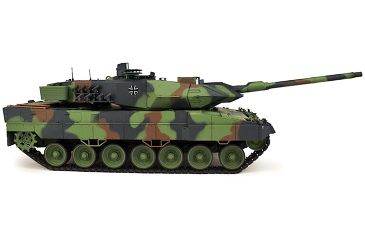Radiostyrd stridsvagn - 1:16 - Leopard 2 A6 V6 - 2,4Ghz - BB+IR - RTR