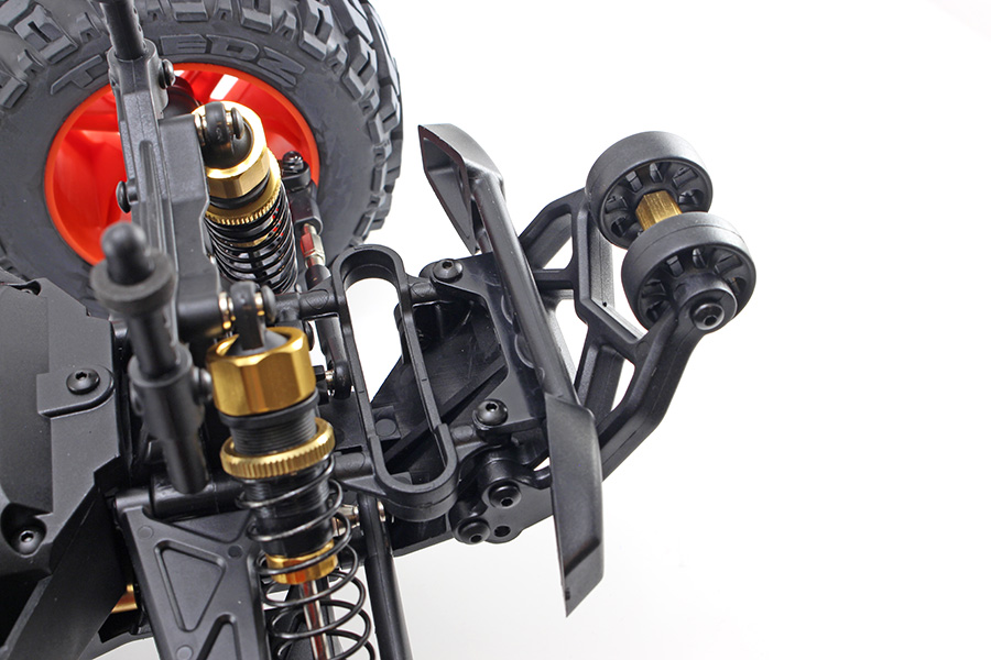 Thumbnail 734 f�r Radiostyrda bilar - 1:10 - Quantum Flux MT BL 80A Bl&aring; - 4WD - 2,4Ghz - RTR