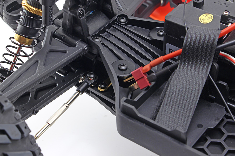 Thumbnail 734 f�r Radiostyrda bilar - 1:10 - Quantum Flux MT BL 80A Bl&aring; - 4WD - 2,4Ghz - RTR