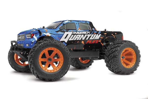 Thumbnail 734 f�r Radiostyrda bilar - 1:10 - Quantum Flux MT BL 80A Bl&aring; - 4WD - 2,4Ghz - RTR
