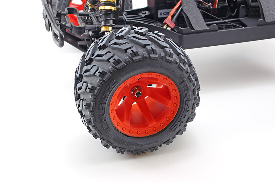 Thumbnail 734 f�r Radiostyrda bilar - 1:10 - Quantum Flux MT BL 80A Bl&aring; - 4WD - 2,4Ghz - RTR