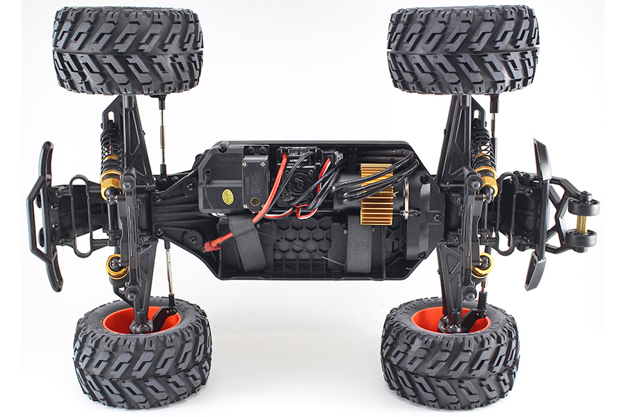 Thumbnail 734 f�r Radiostyrda bilar - 1:10 - Quantum Flux MT BL 80A Bl&aring; - 4WD - 2,4Ghz - RTR