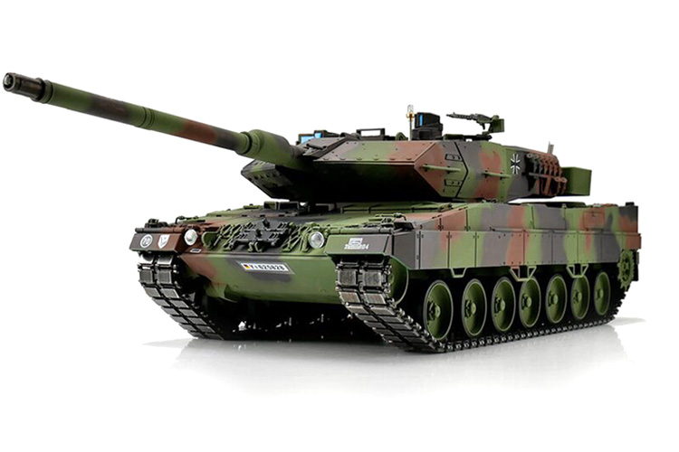 RC Radiostyrt 1:16 - Leopard 2A6 Nato - Torro Pro BB Smoke - 2,4Ghz - RTR