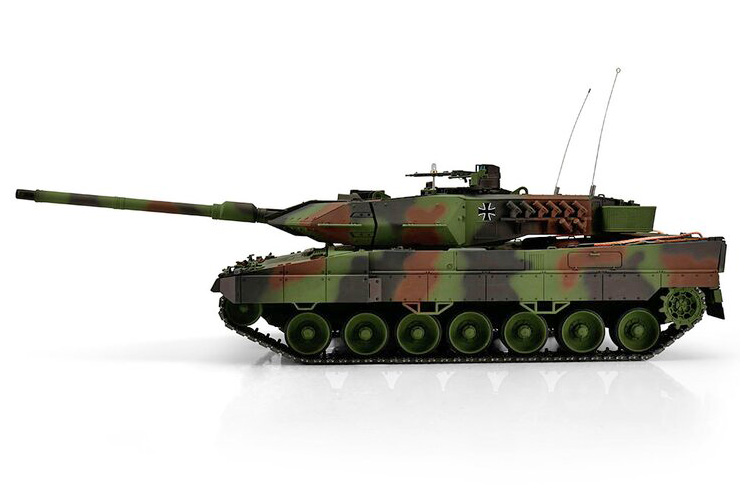 RC Radiostyrt 1:16 - Leopard 2A6 Nato - Torro Pro BB Smoke - 2,4Ghz - RTR