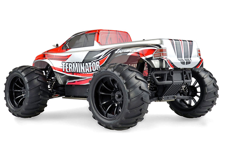 Radiostyrda bilar - 1:10 - Terminator 4WD - 2,4Ghz - Amw - RTR