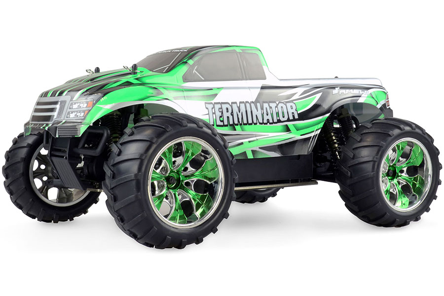 Radiostyrda bilar - 1:10 - Terminator 4WD BL - 2,4Ghz - Amw - RTR