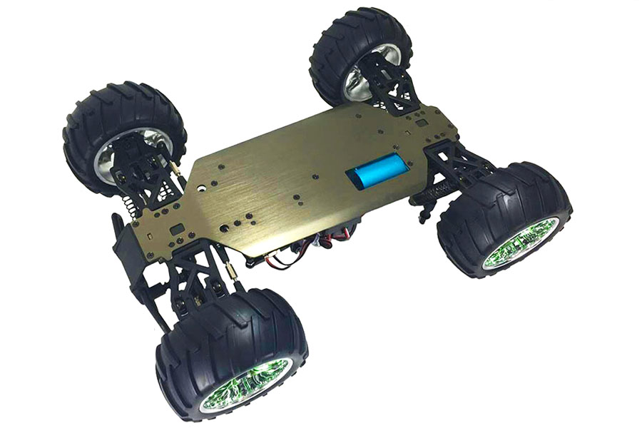 Radiostyrda bilar - 1:10 - Terminator 4WD BL - 2,4Ghz - Amw - RTR